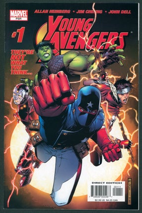 Item #36959 Young Avengers #1. Allan Heinberg, Jim Cheung