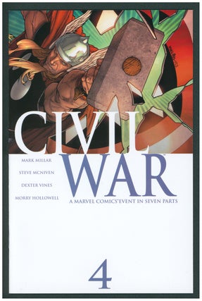 Item #36963 Civil War #4. Mark Millar, Steve McNiven