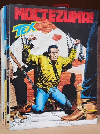 Item #37012 Lot of 5 Tex Italian Western Comics. Authors