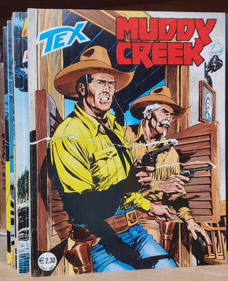 Item #37013 Lot of 5 Tex Italian Western Comics. Authors