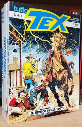 Item #37017 Lot of 5 Tex Italian Western Comics. Authors