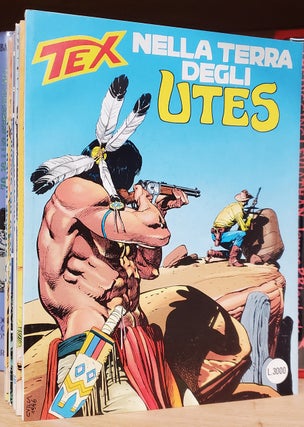 Item #37018 Lot of 5 Tex Italian Western Comics. Authors