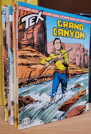 Item #37041 Lot of 5 Tex Willer Italian Western Comics. Authors