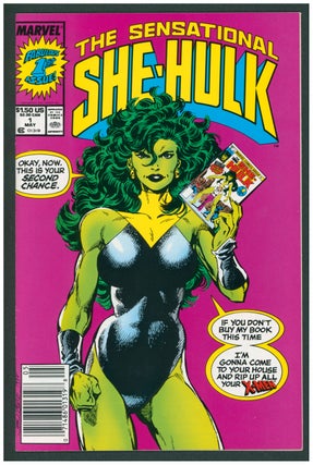 Item #37053 The Sensational She-Hulk #1 Newsstand Edition. John Byrne