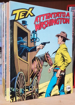 Item #37141 Lot of 5 Tex Willer Italian Western Comics. Authors