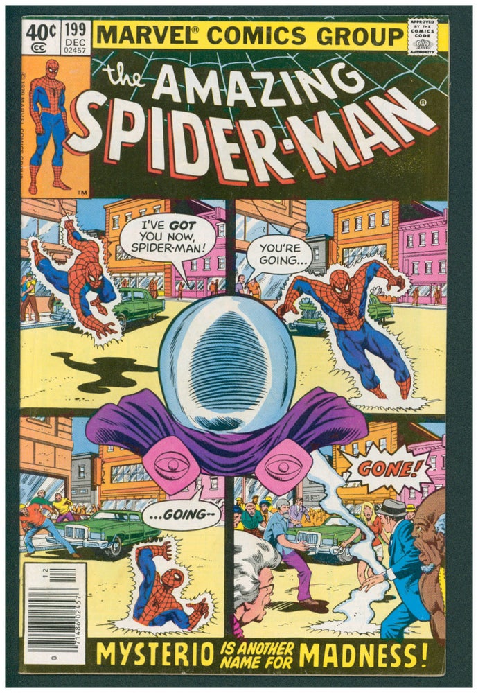 Item #37155 The Amazing Spider-Man #199 Newsstand Edition. Marv Wolfman, Sal Buscema.