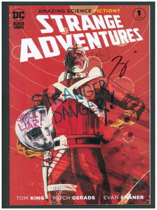 Item #37163 Strange Adventures #1 High Grade Signed Copy. Tom King, Mitch Gerads