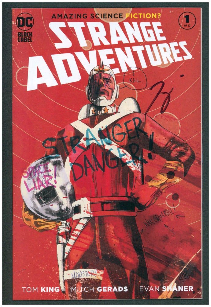 Item #37163 Strange Adventures #1 High Grade Signed Copy. Tom King, Mitch Gerads.