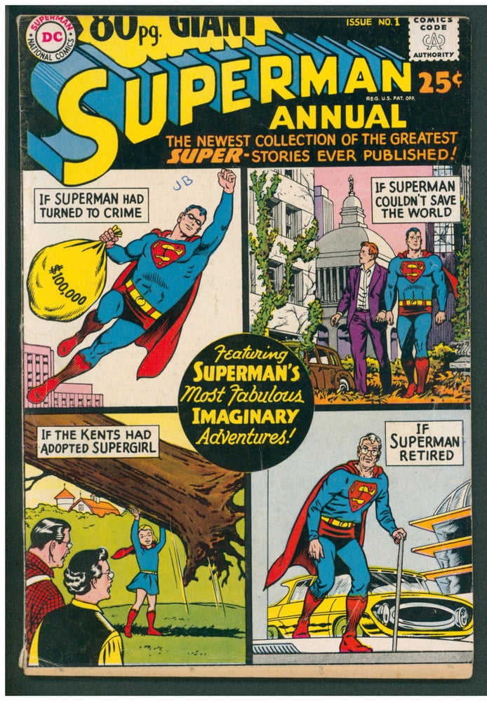 Item #37166 80 Page Giant No. 1 (Superman Annual). Jerry Siegel, Al Plastino.