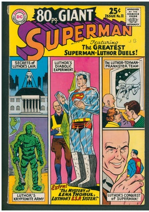 Item #37167 80 Page Giant No. 11 (Featuring Superman). Otto Binder, Al Plastino