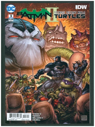Batman/Teenage Mutant Ninja Turtles Series I, II, III. Complete in 18 Issues, High Grade.