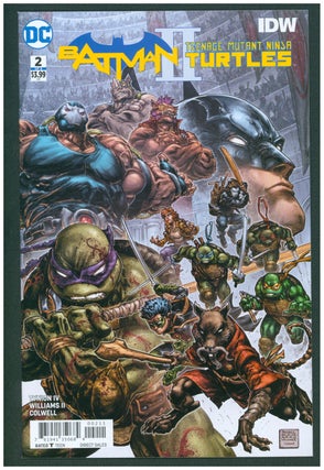 Batman/Teenage Mutant Ninja Turtles Series I, II, III. Complete in 18 Issues, High Grade.