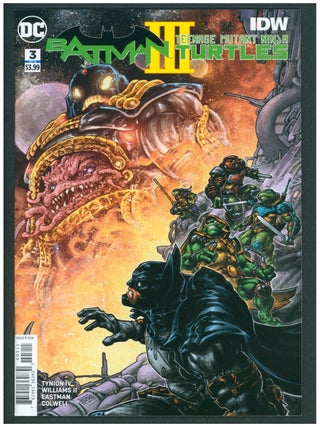 Batman/Teenage Mutant Ninja Turtles Series I, II, III. Complete in 18 Issues, High Grade.
