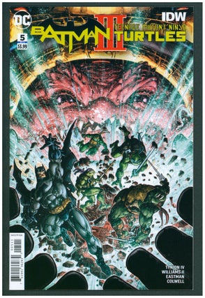 Batman/Teenage Mutant Ninja Turtles Series I, II, III. Complete in 18 Issues, High Grade.