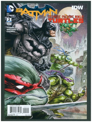 Batman/Teenage Mutant Ninja Turtles Series I, II, III. Complete in 18 Issues, High Grade.