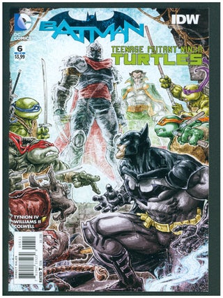 Batman/Teenage Mutant Ninja Turtles Series I, II, III. Complete in 18 Issues, High Grade.