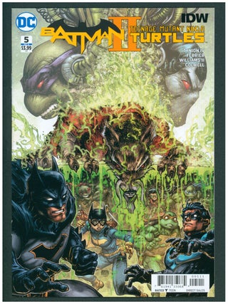 Batman/Teenage Mutant Ninja Turtles Series I, II, III. Complete in 18 Issues, High Grade.