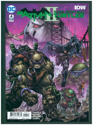 Batman/Teenage Mutant Ninja Turtles Series I, II, III. Complete in 18 Issues, High Grade.
