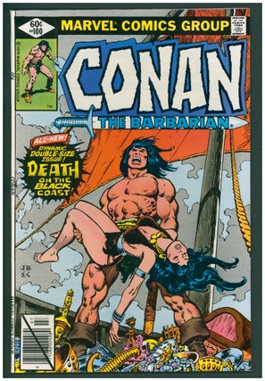 Item #37186 Conan the Barbarian #100. Roy Thomas, John Buscema