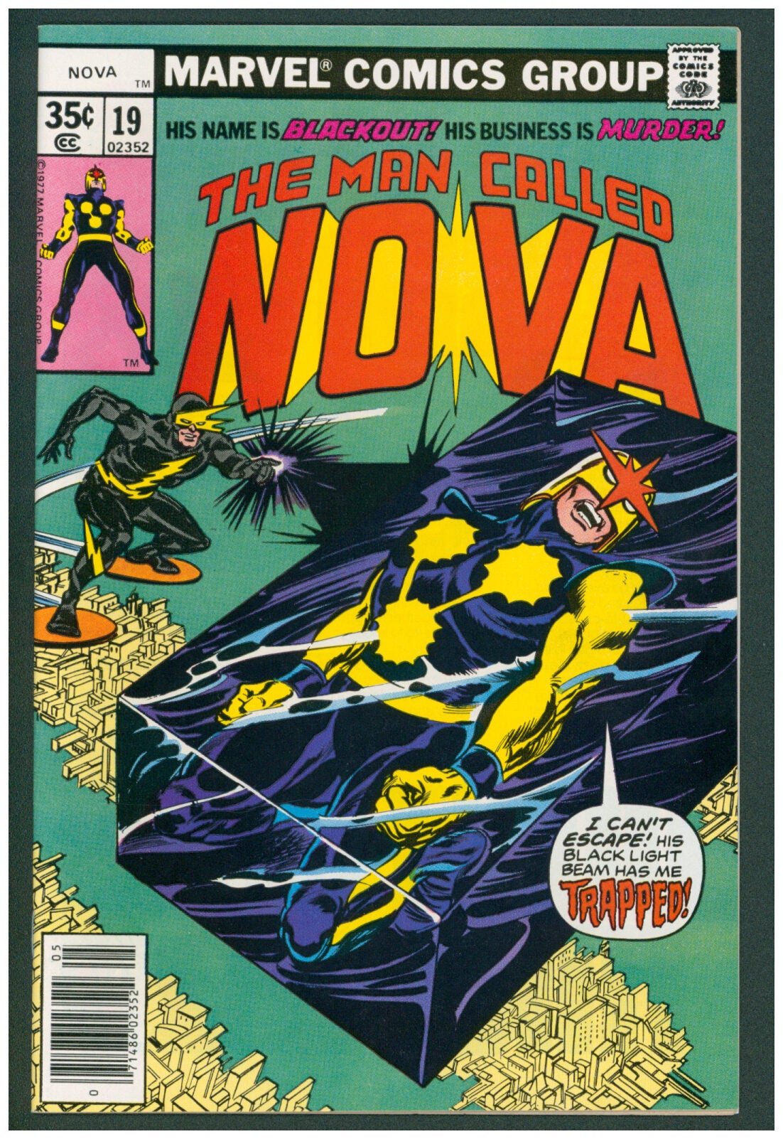 Nova #19 | Marv Wolfman, Carmine Infantino | First Edition