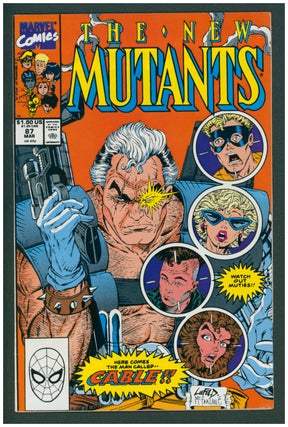 Item #37202 New Mutants #87. Louise Simonson, Rob Liefeld