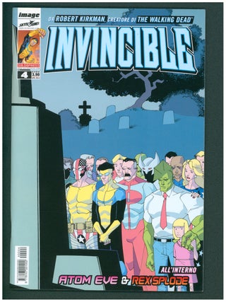 Invincible Italian Edition Twelve Issue Set in Magnetic Clamshell Box