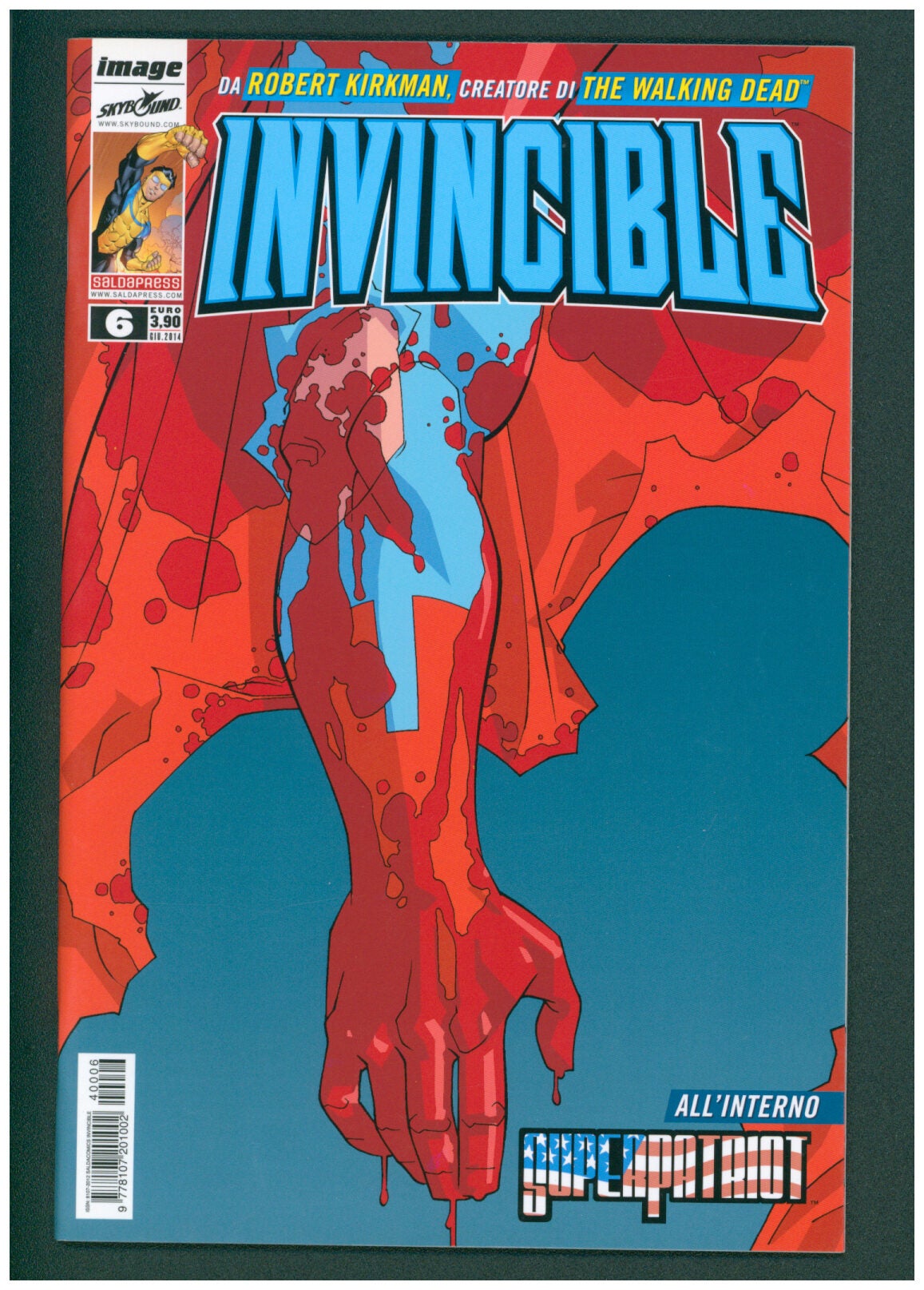 Invincible Italian Edition Twelve Issue Set in Magnetic Clamshell