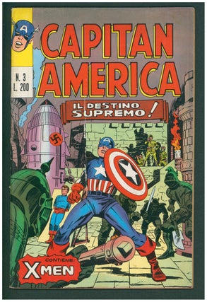 Item #37303 Capitan America n. 3. (Captain America #3 Italian Edition). Stan Lee, Gil Kane, Joe...