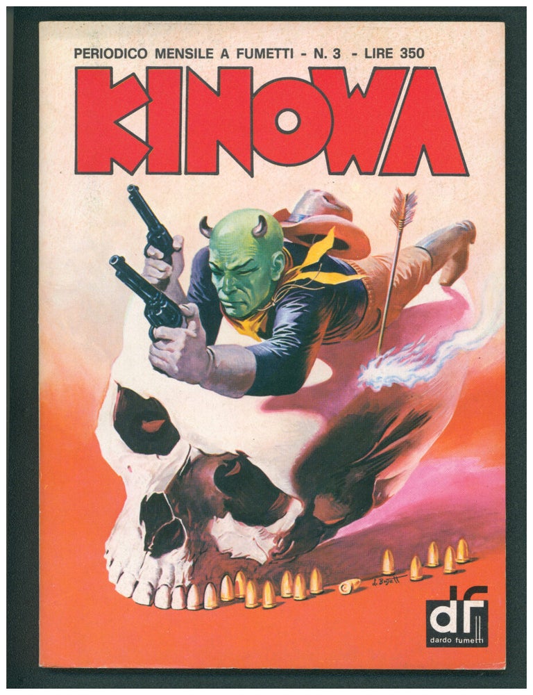 Item #37332 Kinowa Fourteen Issue Run. (#2 to 16). Andrea Lavezzolo, Sartoris, Guzzon, Sinchetto, Pietro Gamba.