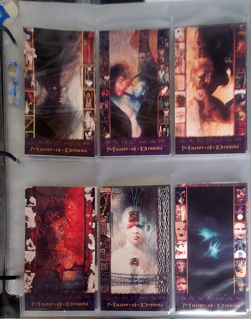 Complete Set of Sandman The Doll's House Trading Cards | Neil Gaiman ...