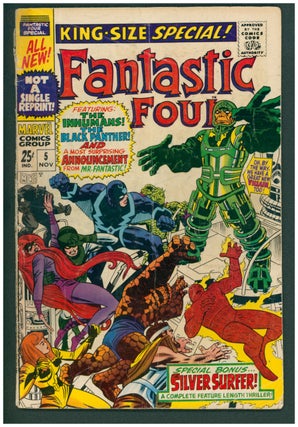 Item #37355 Fantastic Four Annual #5. Stan Lee, Jack Kirby