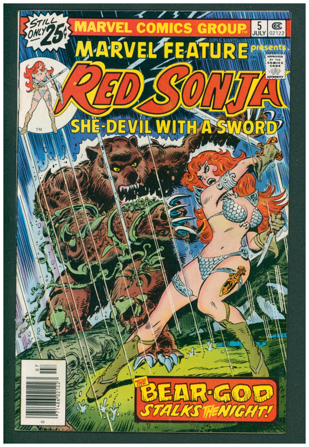 Red Sonja #5 | Roy Thomas, Frank Thorne | First Edition