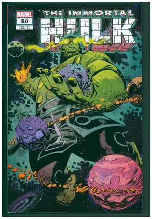 Item #37366 Immortal Hulk #50 Sanford Greene Variant Cover. Al Ewing, Joe Bennett