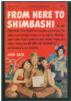 Item #37417 From Here to Shimbashi. John Sack