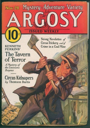 Item #37431 The Tavern of Terror: A Mystery of the Louisiana Bayous in Argosy November 28, 1931...