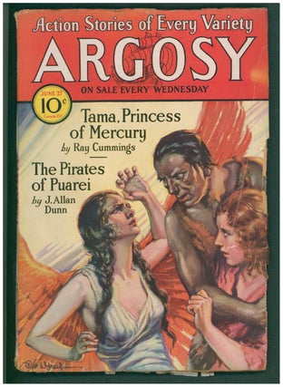 Item #37443 Tama, Princess of Mercury in Argosy June 27, 1931 to July 18, 1931. Ray Cummings