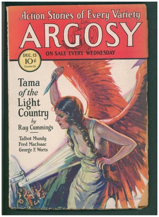 Item #37447 Tama of the Light Country Part I in Argosy December 13, 1930. Ray Cummings