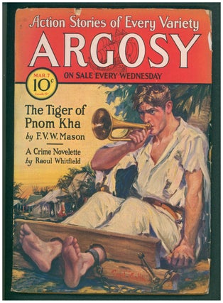 Item #37449 Murder Extra! in Argosy March 7, 1931. Raoul Whitfield