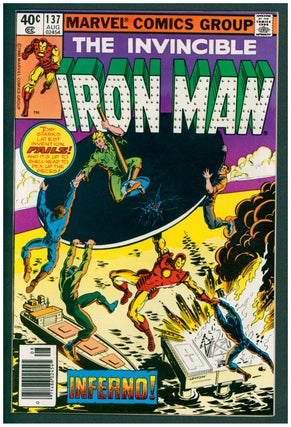Item #37473 Iron Man #137. David Michelinie, Bob Layton