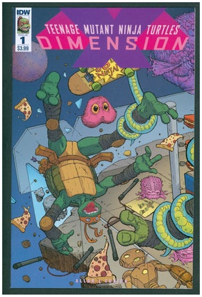 Item #37484 Teenage Mutant Ninja Turtles: Dimension X Complete Mini Series. Erik Burnham, Dan...
