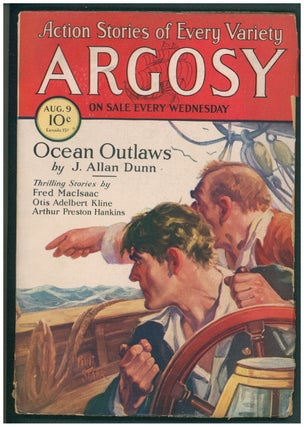 Item #37502 The Prince of Peril Part II in Argosy August 9, 1930. Otis Adelbert Kline
