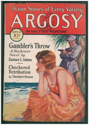 Item #37509 The Valley of Little Fears in Argosy September 13, 1930. Erle Stanley Gardner