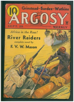 Creep, Shadow! in Argosy September 8, 1934 to October 20, 1934.