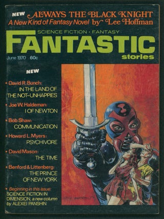 Item #37775 Always the Black Knight in Fantastic June 1970. Lee Hoffman