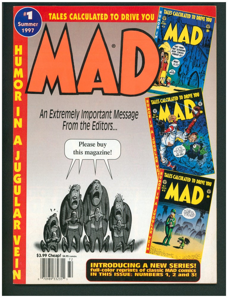 Item #37839 Tales Calculated to Drive You Mad Complete Eight Issue Run. Harvey Kurtzman, Wally Wood, Jack Davis.