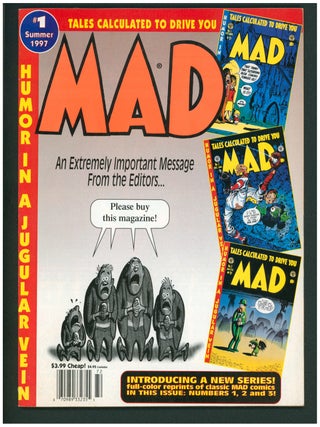 Tales Calculated to Drive You Mad Complete Eight Issue Run. Harvey Kurtzman, Wally Wood, Davis.