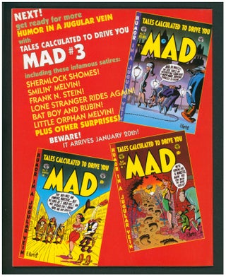 Tales Calculated to Drive You Mad Complete Eight Issue Run.