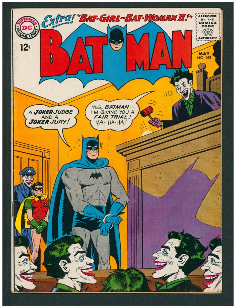 Item #37873 Batman #163. Bill Finger, Chic Stone.