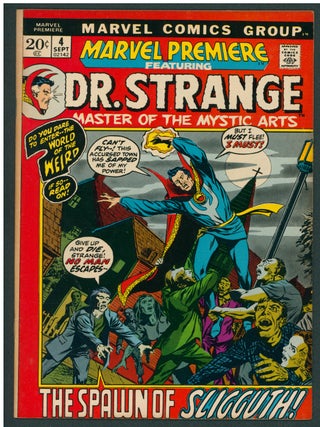 Item #37875 Marvel Premiere #4. (Featuring Dr. Strange Master of the Mystical Arts). Archie...