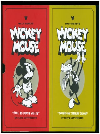 Item #38117 Walt Disney's Mickey Mouse Gift Box Set: Race to Death Valley and Trapped on Treasure...